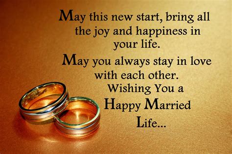 Happy Married Life Wishes And Messages Images Wedding Wishes