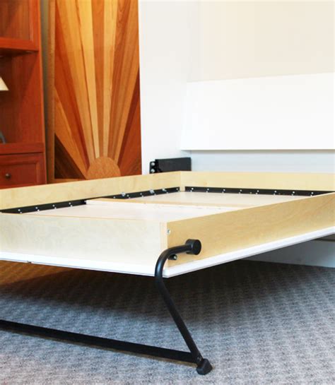 Diy twin murphy beds without expensive hardware the awesome orange. Dafer: Share Murphy bed instructions diy