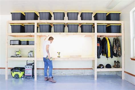 Diy Garage Shelves — Modern Builds
