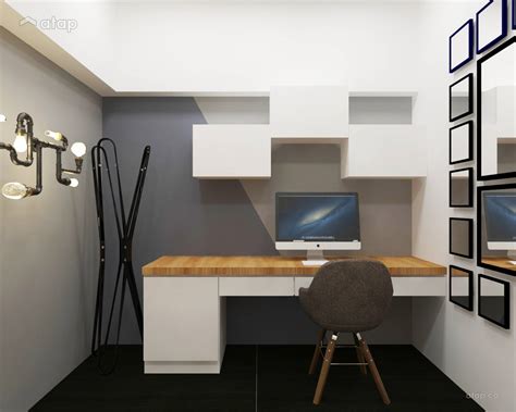 Industrial Minimalistic Study Room Apartment Design Ideas And Photos