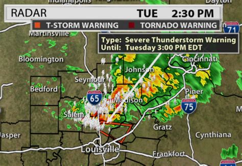 A Severe Thunderstorm Warning Has Been Issued Wdrb Weather Blog