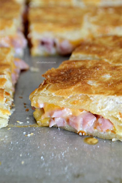Ham And Cheese Puff Pastry Melt About A Mom