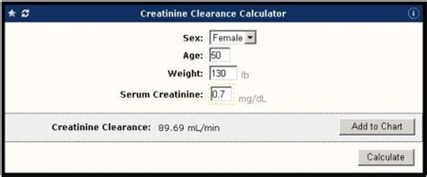 Direct measurement of the gfr is complicated and requires experienced personnel. Galen eCalcs - Calculator: Creatinine Clearance - Galen ...