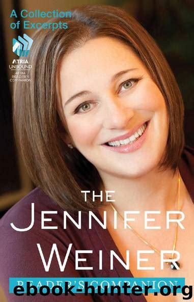 The Jennifer Weiner Readers Companion By Jennifer Weiner Free Ebooks