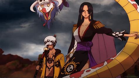 Boa Hancock And Law One Piece Stampede Live Wallpaper Moewalls
