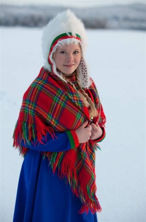 Sami Girl Indigenous People Of Norway We Are The World People