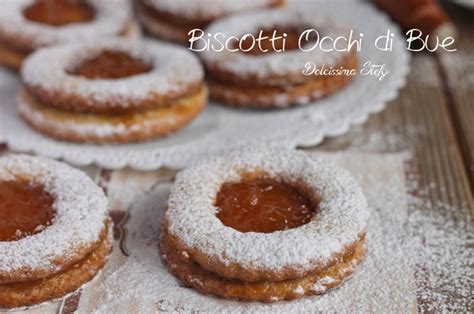 Ingredienti per 6 occhi di bue. Biscotti Occhi di Bue,ricetta - Dolcissima Stefy