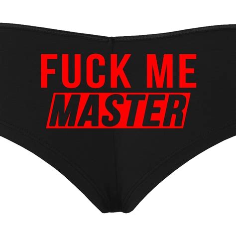 Fuck Me Panties Etsy