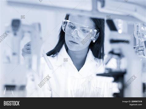 Scientists Researching Image And Photo Free Trial Bigstock