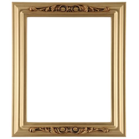 Rectangle Frame In Gold Spray Finish Antique Gold Paint Picture