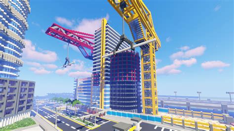 Construction Site Modern City Project Minecraft Map