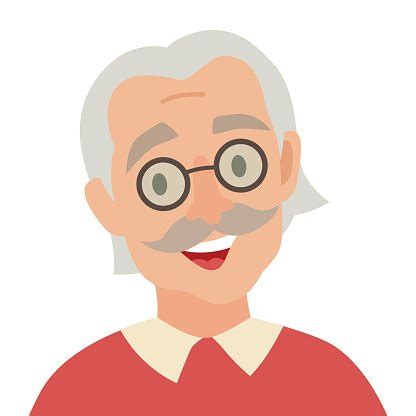Download cartoon old man face images and photos. Old Man Icon Man Icon of Old Man vector images
