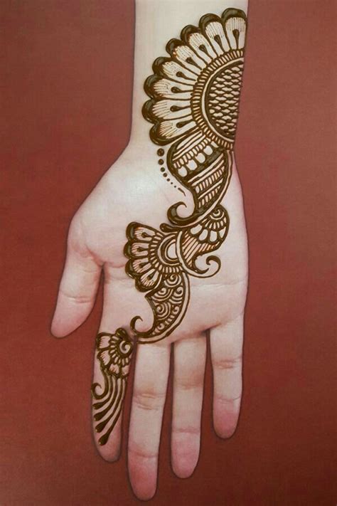 Easy Mehndi Designs Front Hand Zohal