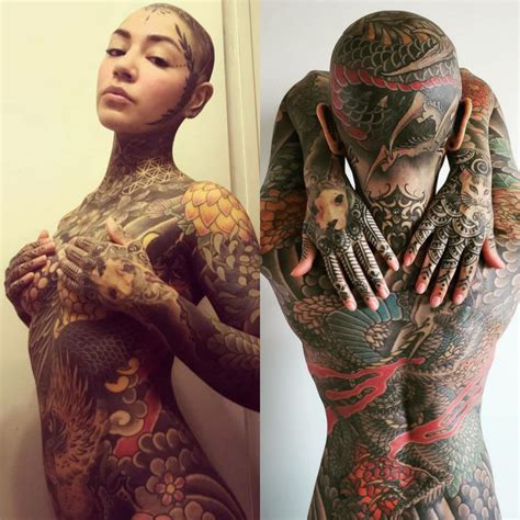 Meet The Woman Who Tattooed Herself From Head To Toe Including Her