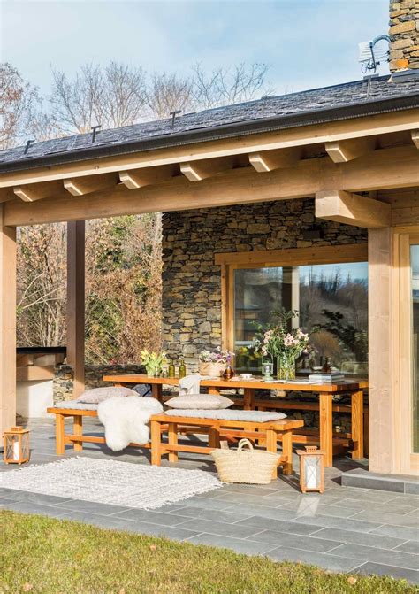 Decoracion de casas rusticas modernas. 4. Esta cabaña es un sueño hecho realidad | Porches de ...