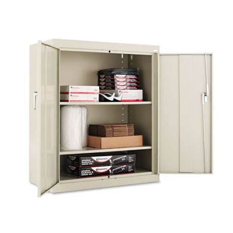Alera Assembled 42 High Storage Cabinet Wadjustable Shelves 36w X