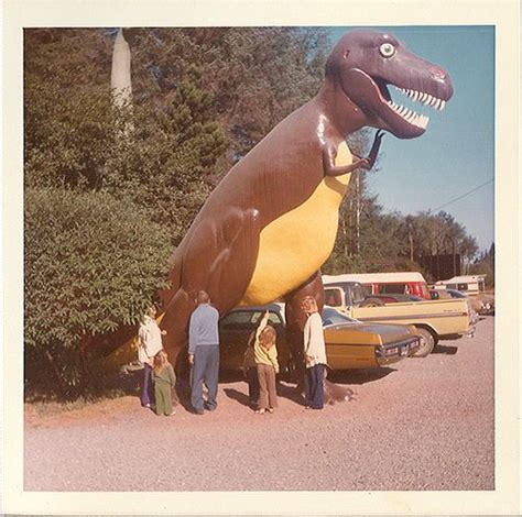 1973 • Prehistoric Gardens Oregon Dinosaur Roadside Attractions