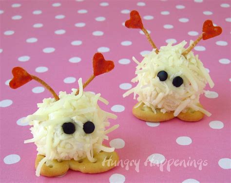 Mini Cheese Ball Warm Fuzzies A Cute Valentines Day Snack Hungry