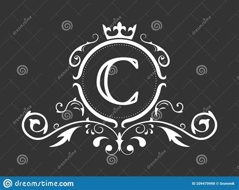 Inspirational designs, illustrations, and graphic elements from the world's best designers. Stylized Letter C Of The Latin Alphabet. Monogram Template ...