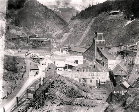 Hecla Mining Co Burke Idaho 1923 Barnard Stockbridge Photograph