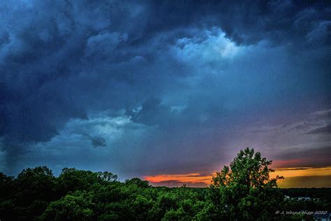 Sunset Storms Photograph By Wayne Higgs Pixels