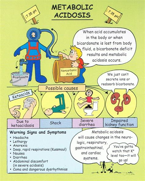 Prepare for possible seizures and administer appropriate precautions. Causes and symptoms of metabolic acidosis | Nursing stuff ...