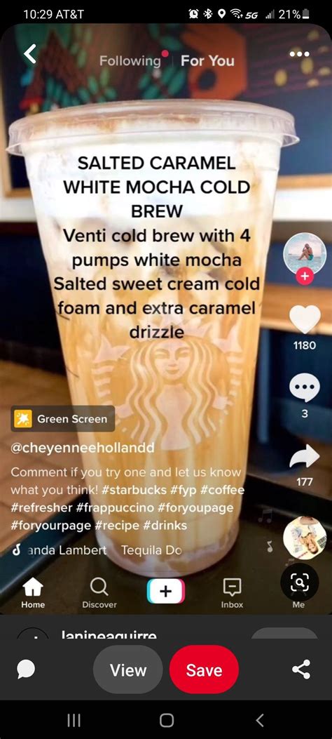 Starbucks Secret Menu Recipes Coffee Recipes Starbucks Coffee Drink