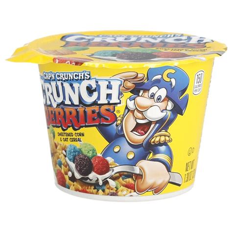 Capn Crunchs Sweetened Corn And Oat Cereal Crunch Berries Flavored 130
