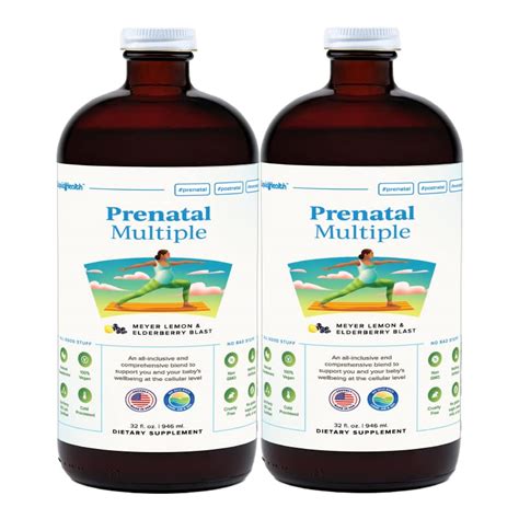 Liquidhealth 32 Oz Prenatal Vitamin Postnatal Vitamin And Liquid Womens