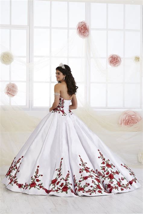 Quinceanera Dress 26908 House Of Wu White Quince Dresses White