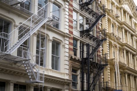 Historic Buildings In New York Citys Soho District Stock Photo