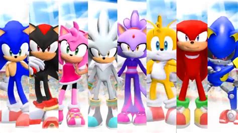 Mario Sonic At The London Olympic Games All Team Sonic