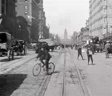 Psychostasy Of The Film A Trip Down Market Street 1906