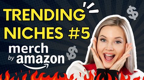 Trending Niches Merch By Amazon Print On Demand Niche Trends Research Top Profitable