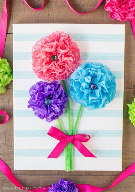 Easy Paper Flower Bouquet Craft Bouquet