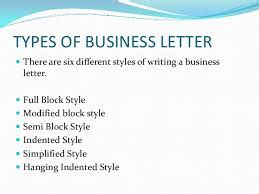Different Types Of Letter Writing Formats
