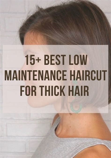 Cool Low Maintenance Haircuts For Thick Hair Updated Artofit