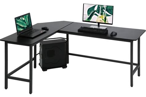 L Shaped Gaming Desk Amazon Com Computer Gaming Desk L Shaped Corner