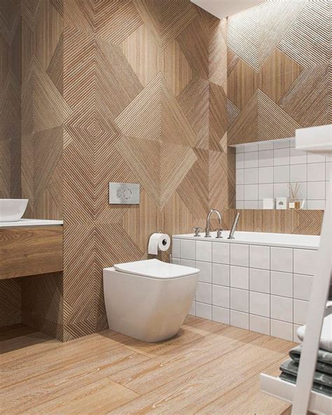 5 Amazing Bathrooms With Wood Effect Wall Tiles Porcelanosa Amazing