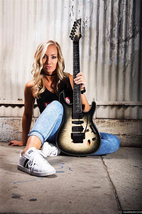 Nita Strauss Named First Female Ibanez Signature Artist Alice Cooper