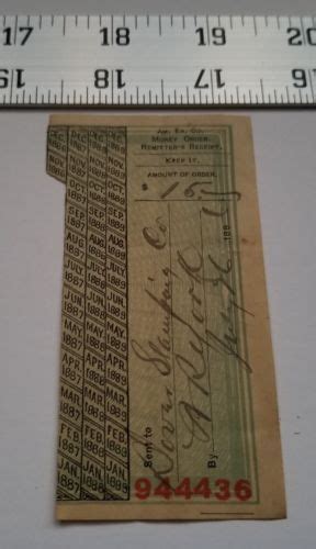 Maybe you would like to learn more about one of these? Home Treasure Dover Stamping Co 1886 Money Order Remitter ...