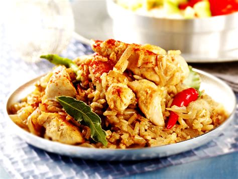 Indian Chicken Pilaf (Pulao) Recipe