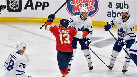 Panthers Beat Maple Leafs In Ot Take 3 0 Series Lead