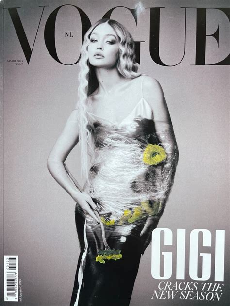 Vogue Gigi Hadid Covers Etsy 모델 포즈