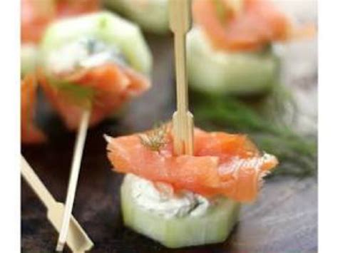 Healthy Recipes Smoked Salmon Goat Cheese And Cucumber Bites Recipe