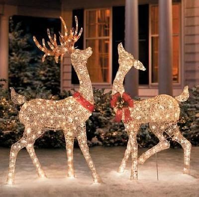 Shop.alwaysreview.com has been visited by 1m+ users in the past month Gold Reindeer Outdoor Christmas Decoration | Psoriasisguru.com