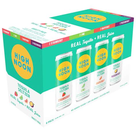 Buy High Noon Tequila Seltzer Variety 8 Pack Online Reup Liquor