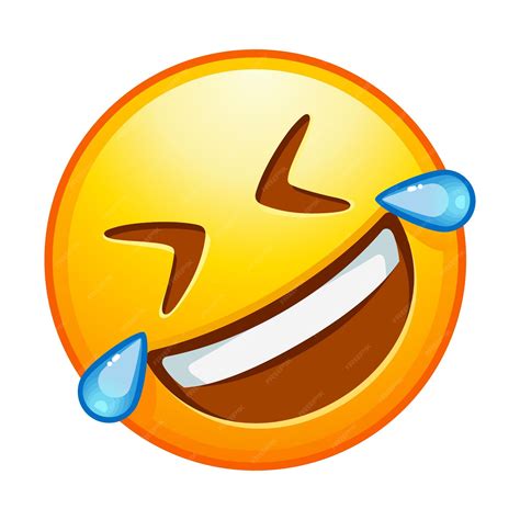Premium Vector Top Quality Emoticon Rolling On The Floor Laughing