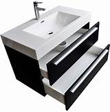 It would be an easy job to improve the original and model beauty of your bathroom if you choose wall mounted bathroom vanities as they express all the features and accessibility. Wall-Mount Contemporary Bathroom Vanity Black TN-T1000-BK ...