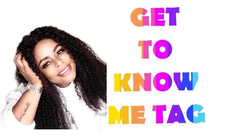 Get To Know Me Tag South African Youtuber Youtube